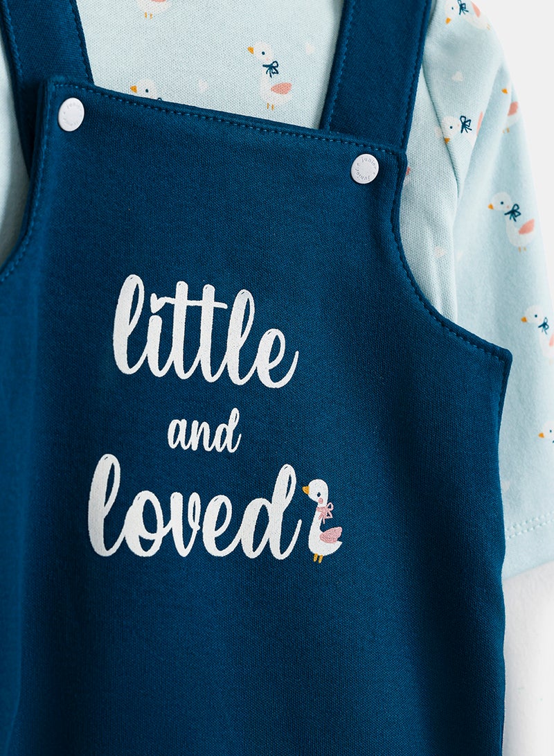 Junior Baby Girls Romper Set Pack Of 2 - Image 2